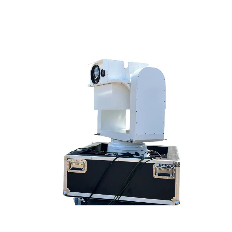 S800 Vehicle Land Rooftop Montering Gyrostabilisert Turret for UAV / Drone Tracking